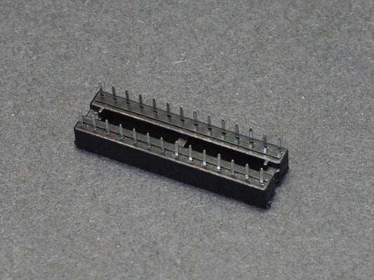 IC-Socket-28-pin-Narrow-Bottom