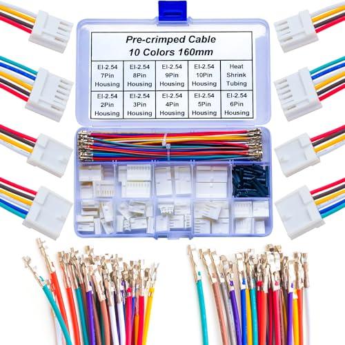 JST_EI_2.54_Female_Connectors_and_22AWG_Pre-Crimped_Cables