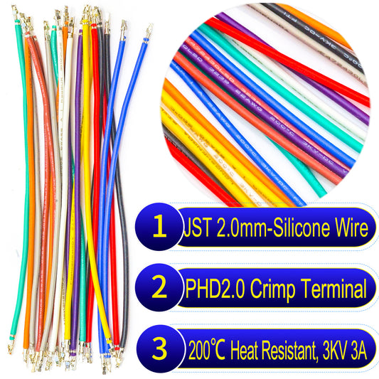 JST_PHD_2.0mm_pre-crimped_terminal_silicone_cable