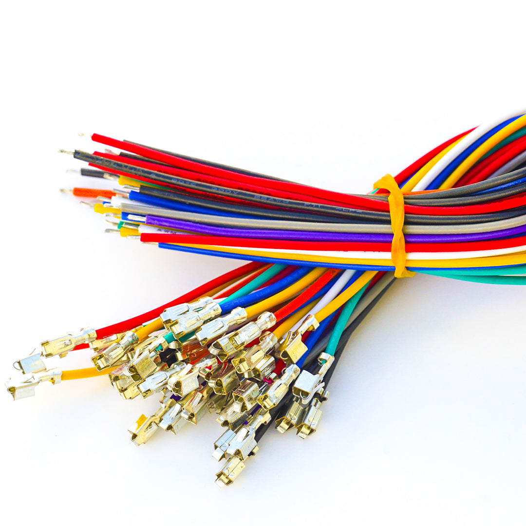 JST VH 3.96mm female pre-crimped terminal single-head cable