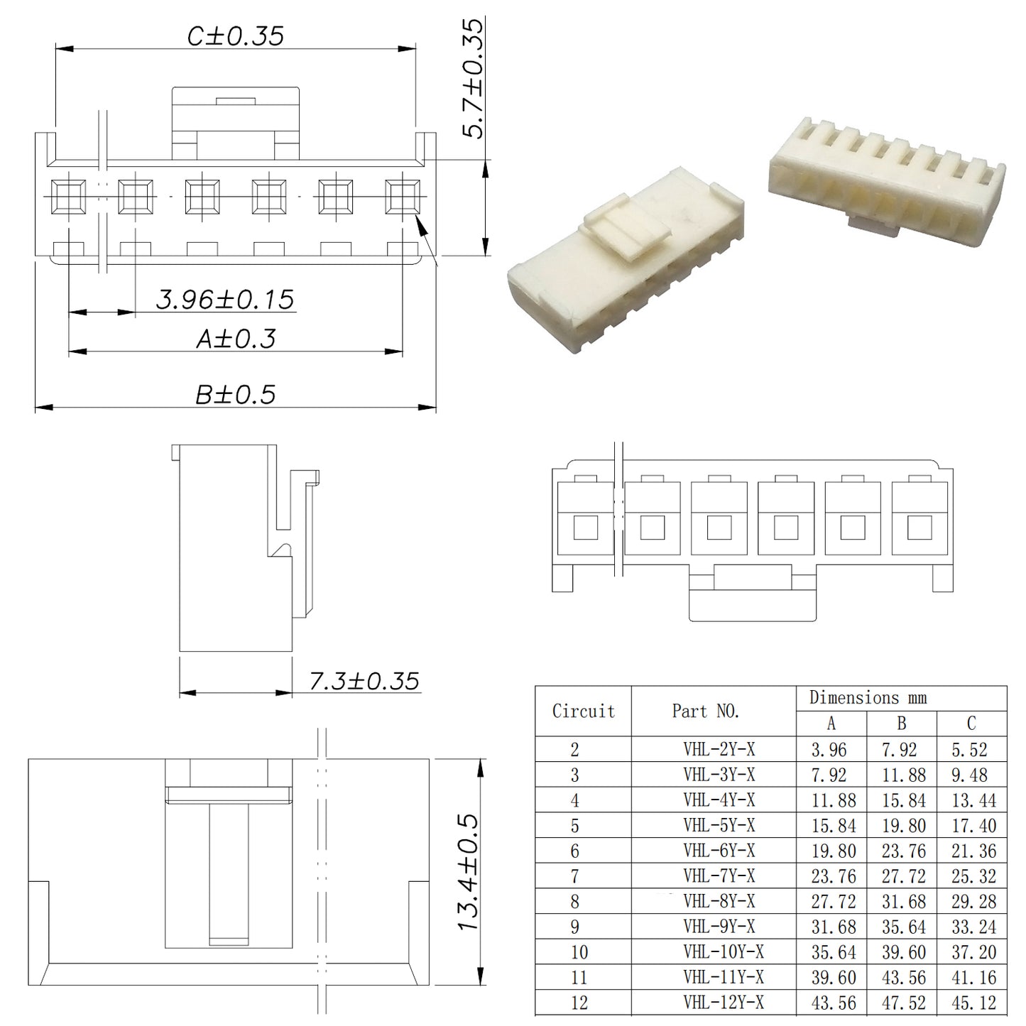 JST_VH_Connector_Housing_and_Crimped_Terminals