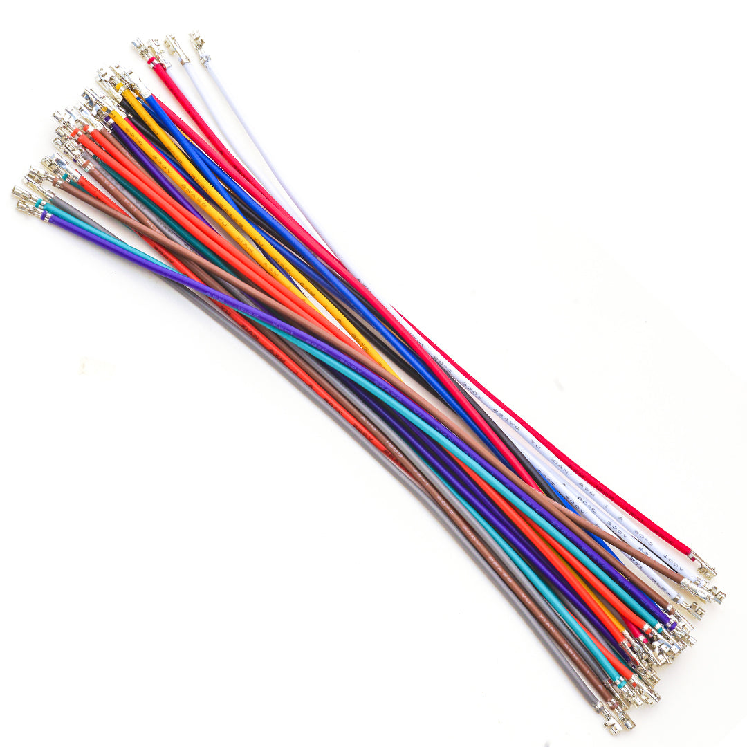 JST XA 2.5mm pre-crimped terminal both sided wire