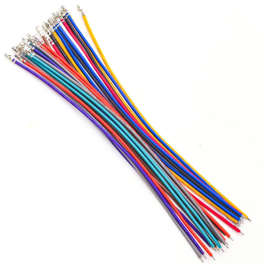 JST XA 2.5mm pre-crimped terminal single-head cable