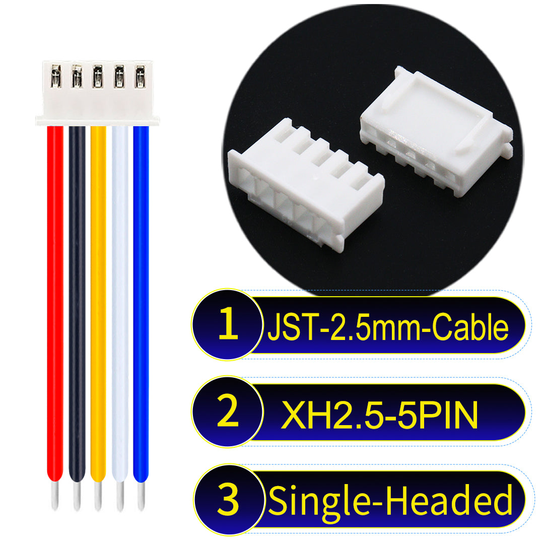 JST_XH_5Pin_Single-Headed_Cable