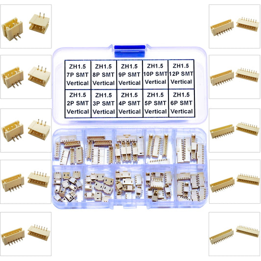 JST_ZH_SMT_Vertical_Header_Connectors_with_Plastic_Storage_Box