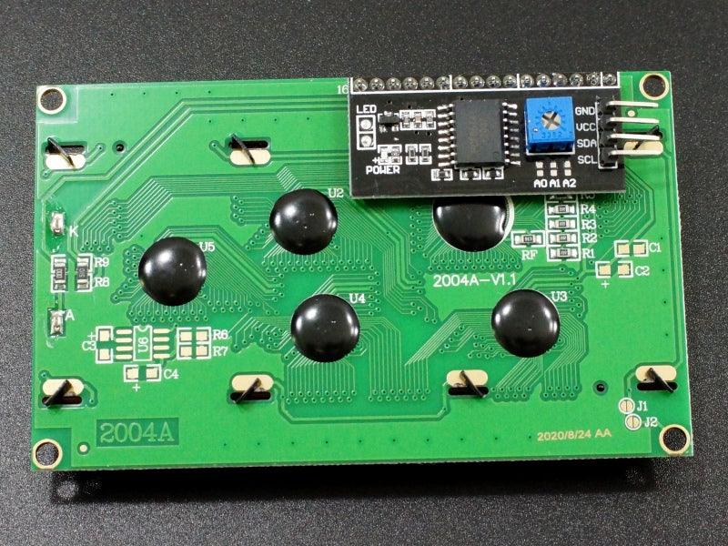 LCD-I2C-Daughter-Board-Module-Example-Application