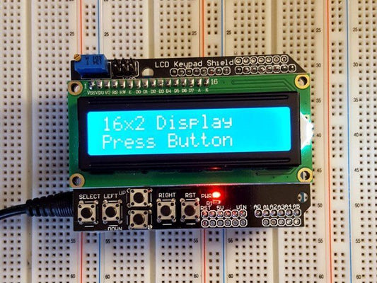 LCD1602-Blue-Shield-with-Buttons-Operation-e1593833937157