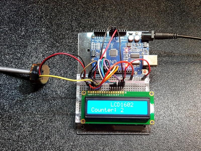 LCD1602-In-Operation