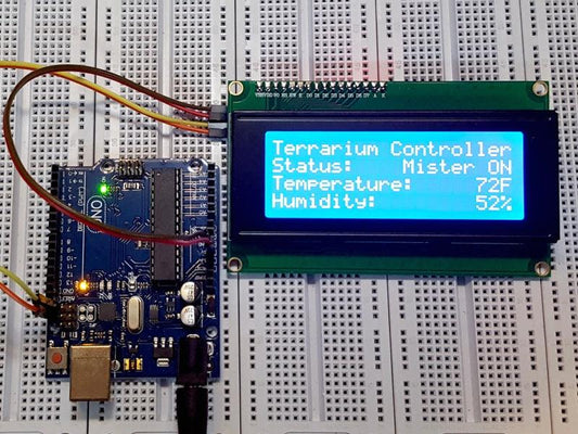 LCD2004-I2C-Blue-Operation