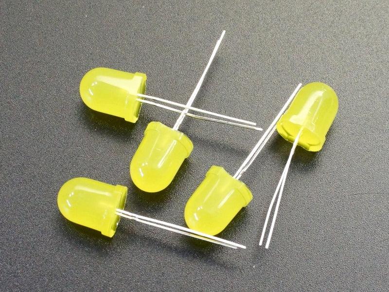 LED-10mm-Yellow-5-Pack