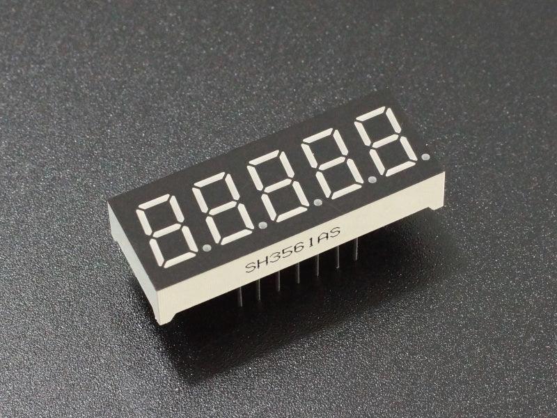 LED-7-Segment-0.36-x-5-Red