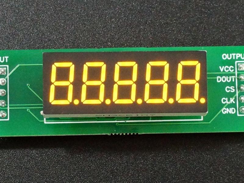 LED-7-Segment-0.36-x-5-Yellow-On