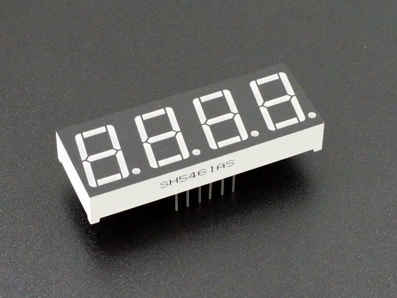 LED-7-Segment-0.56-x-4-Red