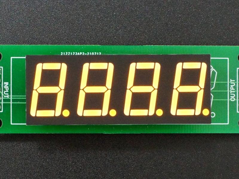 LED-7-Segment-0.56-x-4-Yellow-On