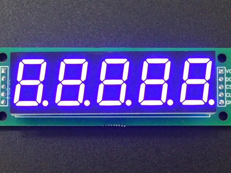 LED-7-Segment-0.56-x-5-Blue-On