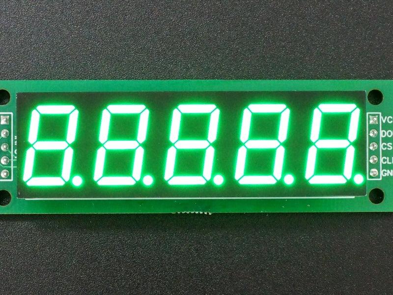 LED-7-Segment-0.56-x-5-Green-On