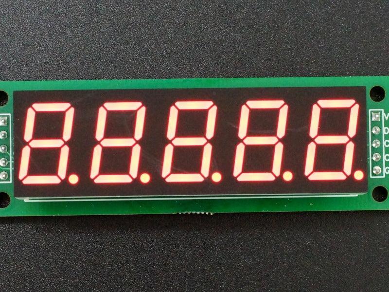 LED-7-Segment-0.56-x-5-Red-On