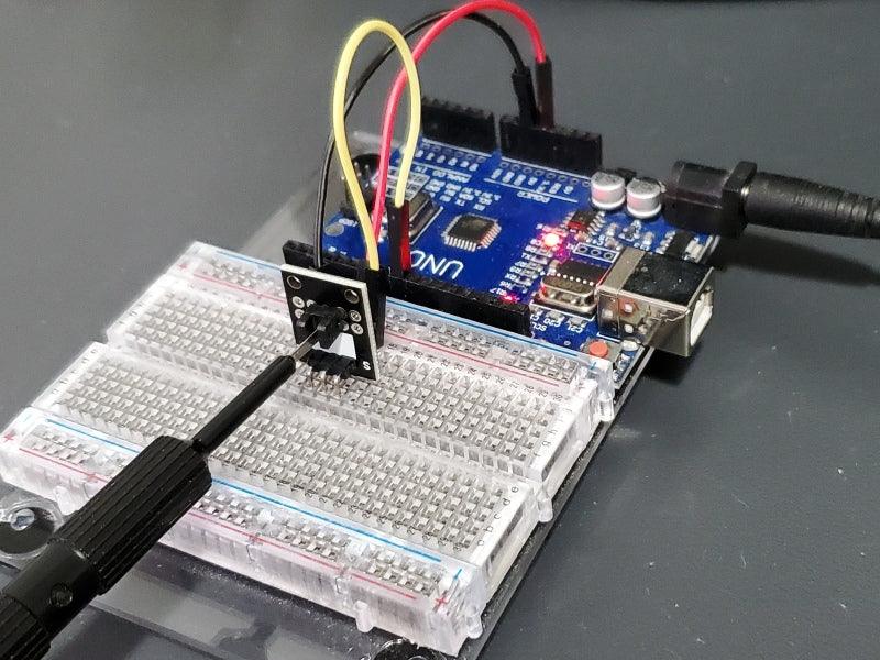 Light-Block-Sensor-Module-In-Test