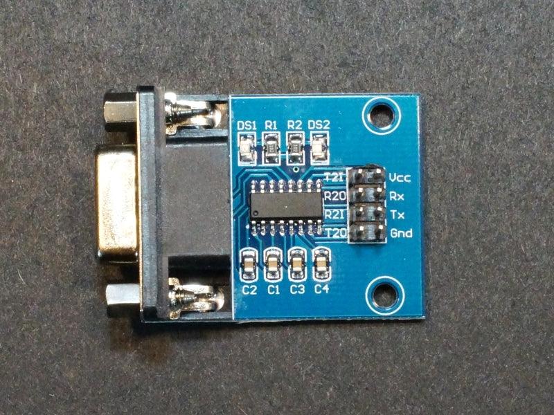 MAX3232-TTL-to-RS232-Interface-Module-Top