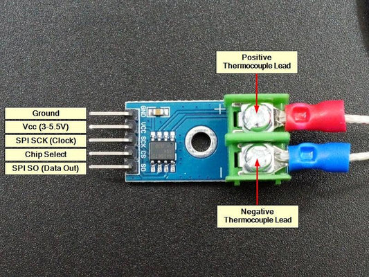 MAX6675-Thermocouple-Temperature-Module-Connections