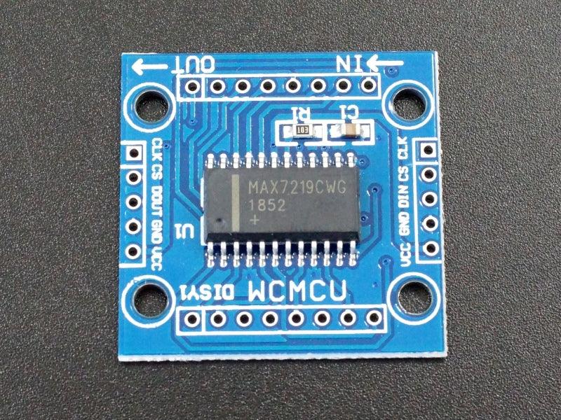 MAX7219-8x8-Dot-Matrix-Kit-Board-Top