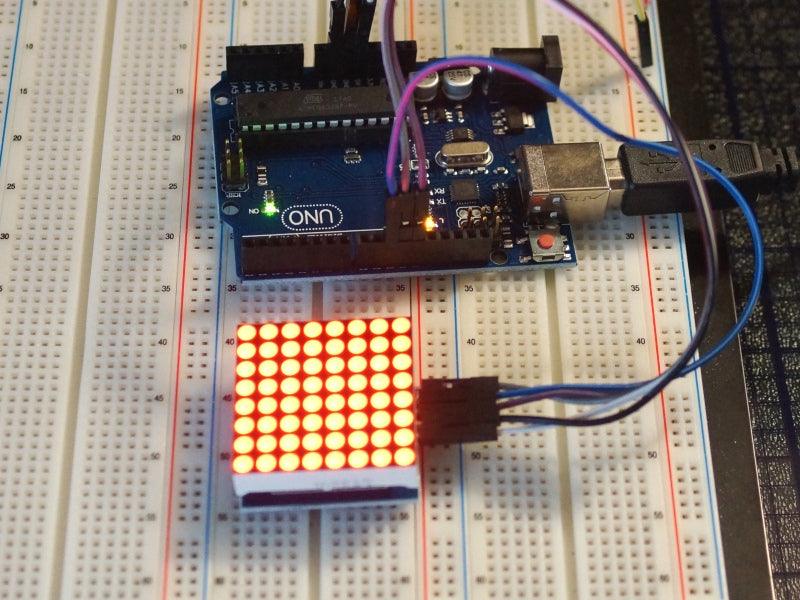 MAX7219-Dot-Matrix-Kit-Operation