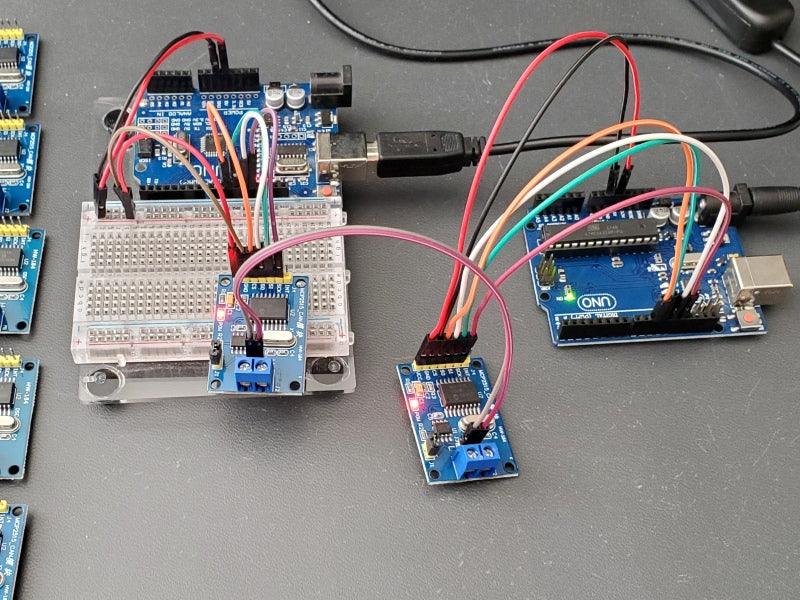 MCP2515-CAN-Bus-Module-In-Test