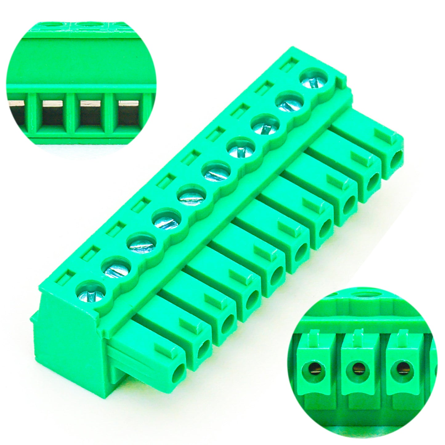Phoenix Contact MC 10-P plug 3.5 mm green