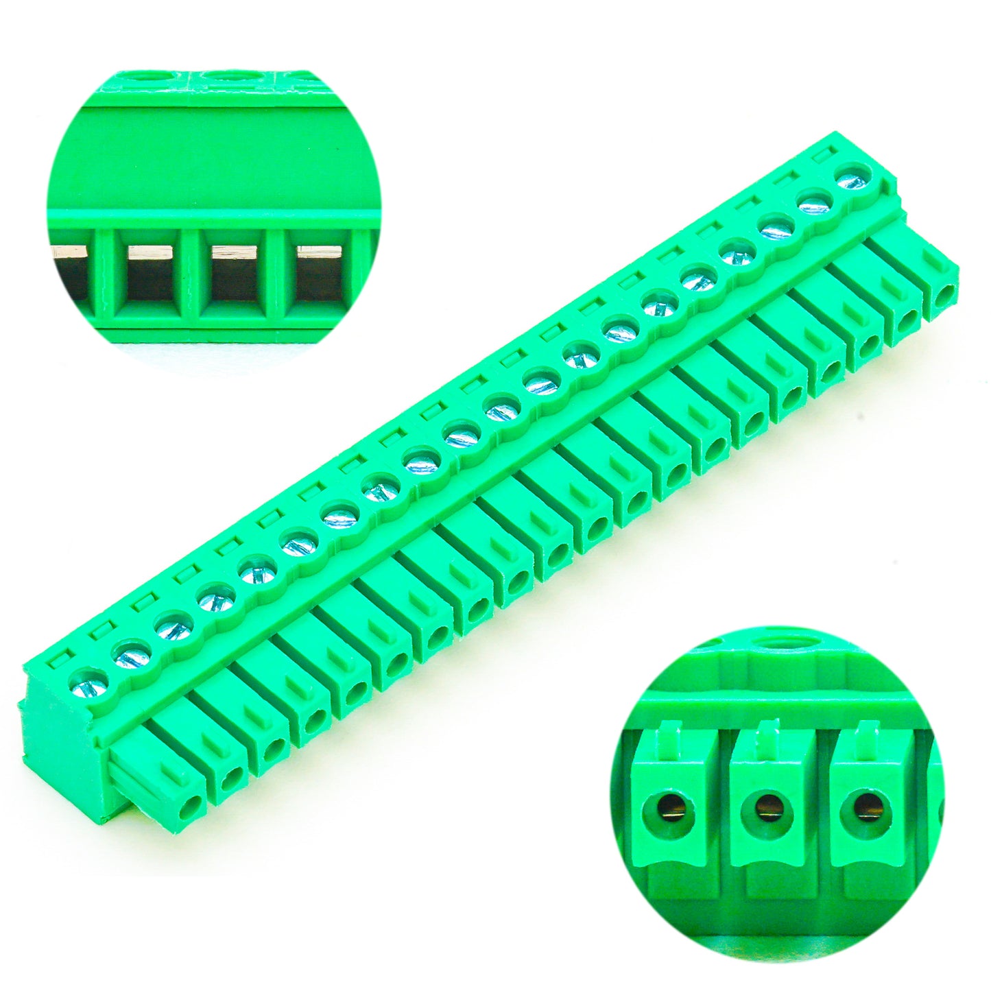 Phoenix Contact MC 20-P plug 3.5 mm green