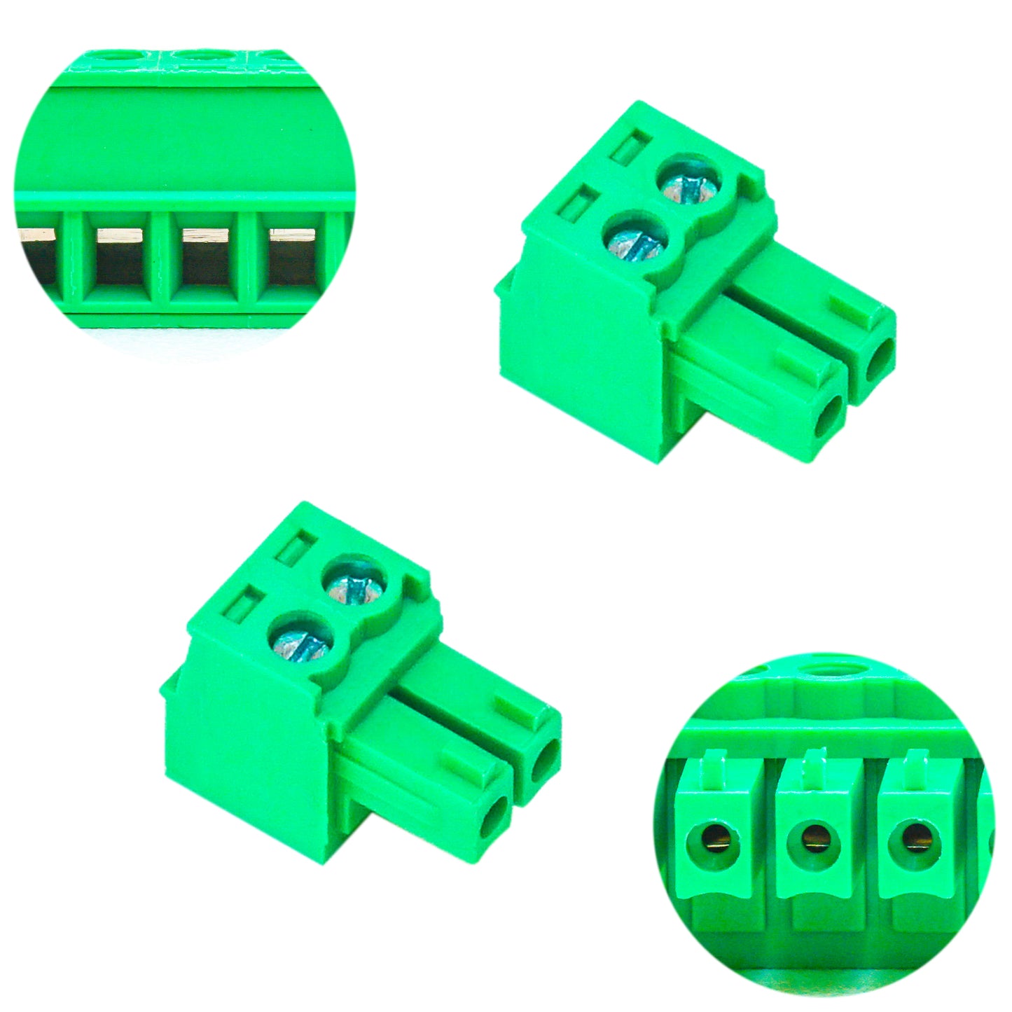 Phoenix Contact MC 2P plug 3.5 mm green