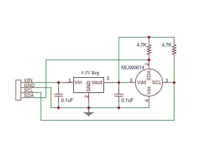 MLX90614-Module-Schematic
