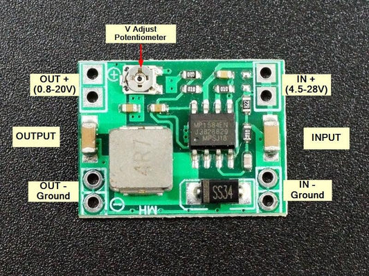 MP1584-Mini-Adjustable-DC-DC-Step-Down-Module-Connections