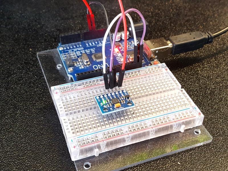MPU-6050-Accel-and-Gyro-Module-In-Operation