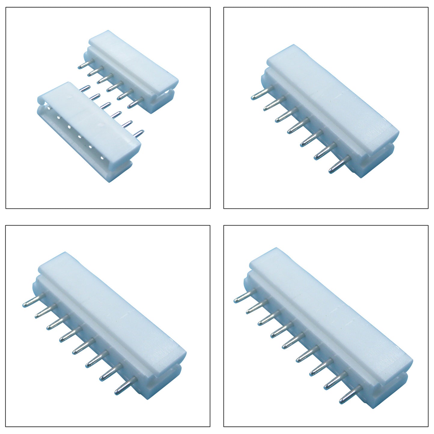 Compact MX5264 2.5mm DIP headers kit for DIY electronics, PCB projects, and wire-to-board connections