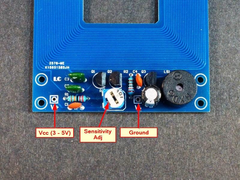 Metal-Detector-Module-Connections