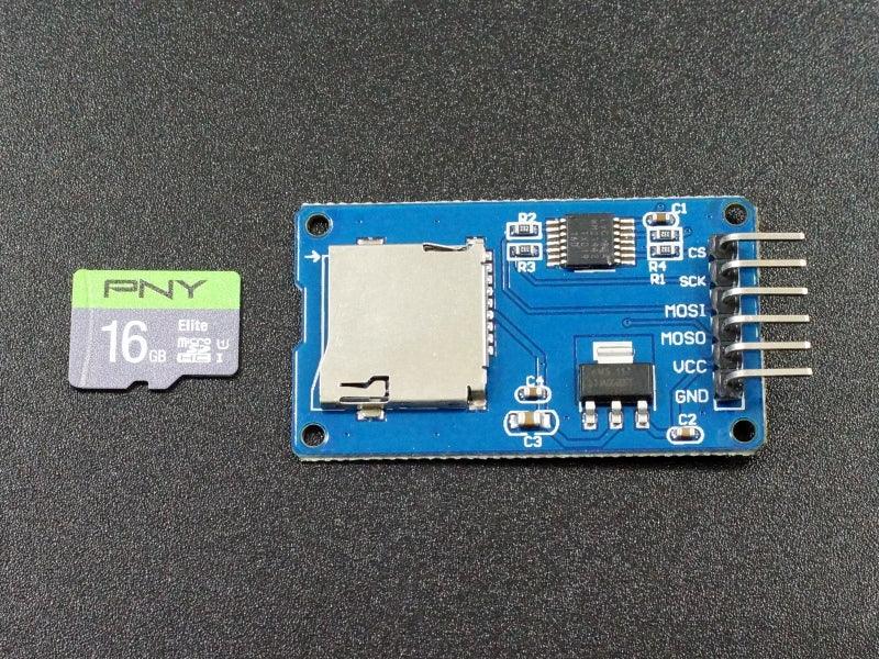 MicroSD-Card-Module-with-Level-Shifter-and-Card