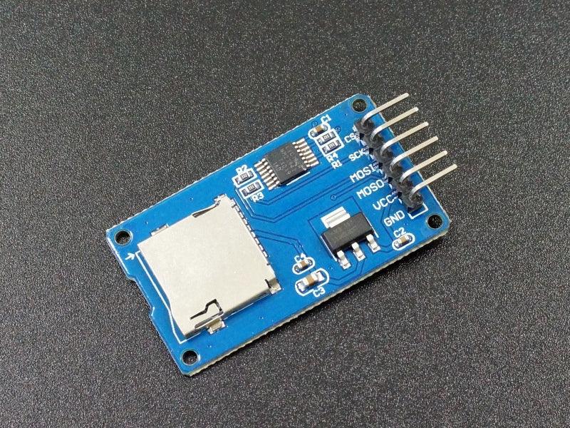 MicroSD-Card-Module-with-Level-Shifter