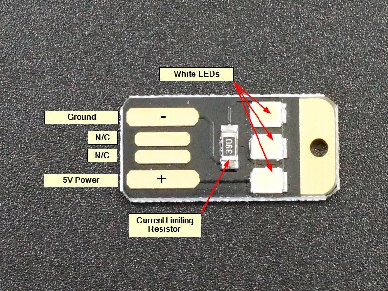 Mini-USB-LED-Light-Connections