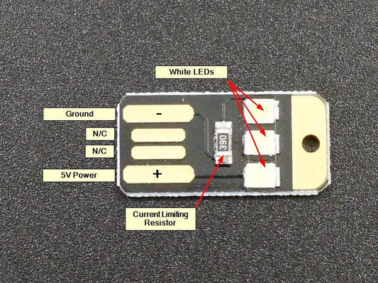 Mini-USB-LED-Light-Connections