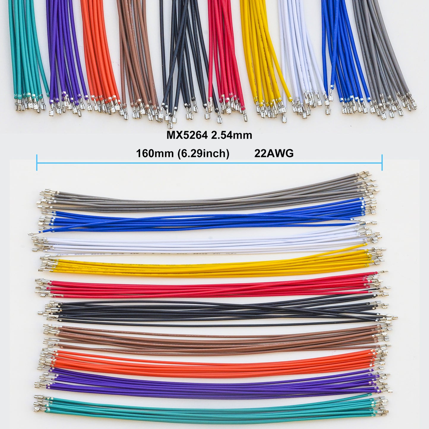 Demonstration of Molex MX5264 male and female connectors securely connected