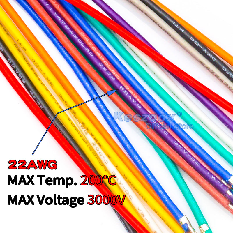 Molex Micro-Fit 3.0 3.0mm pre-crimped terminal silicone cable