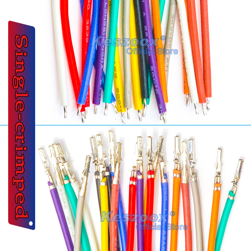 Molex Micro-Fit 3.0 3.0mm pre-crimped terminal silicone single-head cable