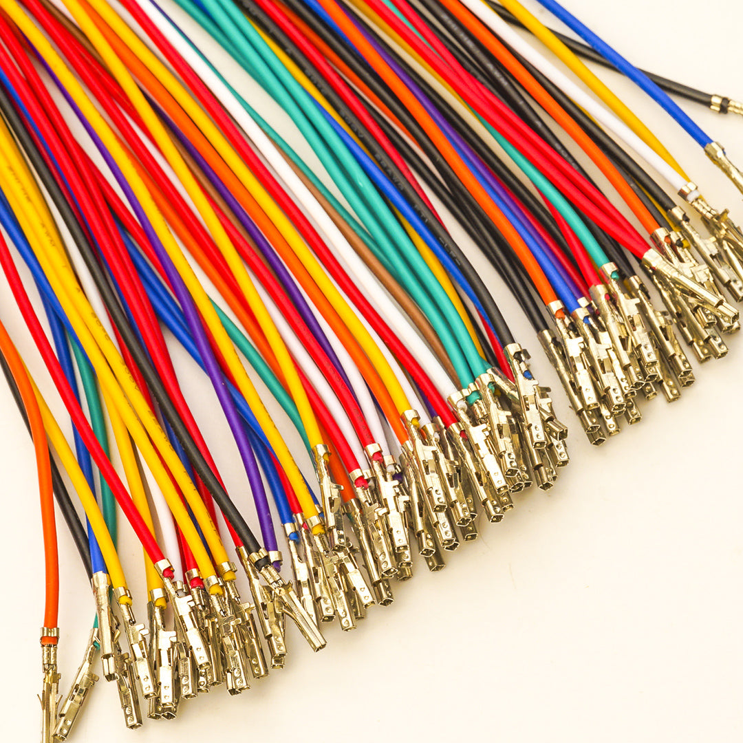 Molex Mini-Fit Jr 4.2mm pre-crimped terminal Female single-head wire