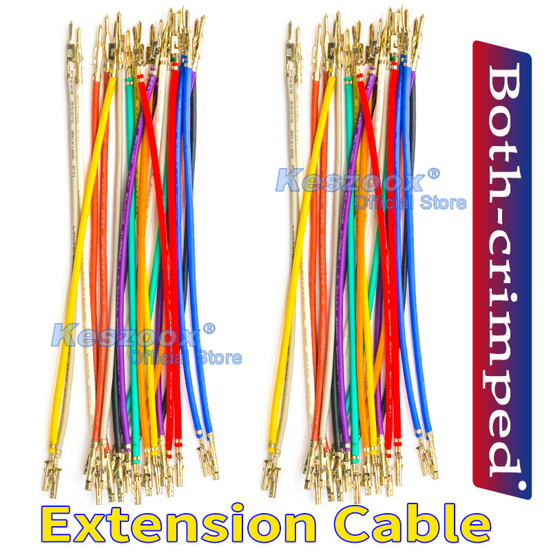 Molex Mini-Fit Jr 4.2mm pre-crimped terminal silicone cable