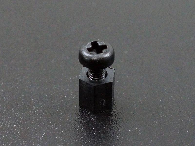 Nylon-Black-Hex-Standoff-F-F-M3x6-with-Screw