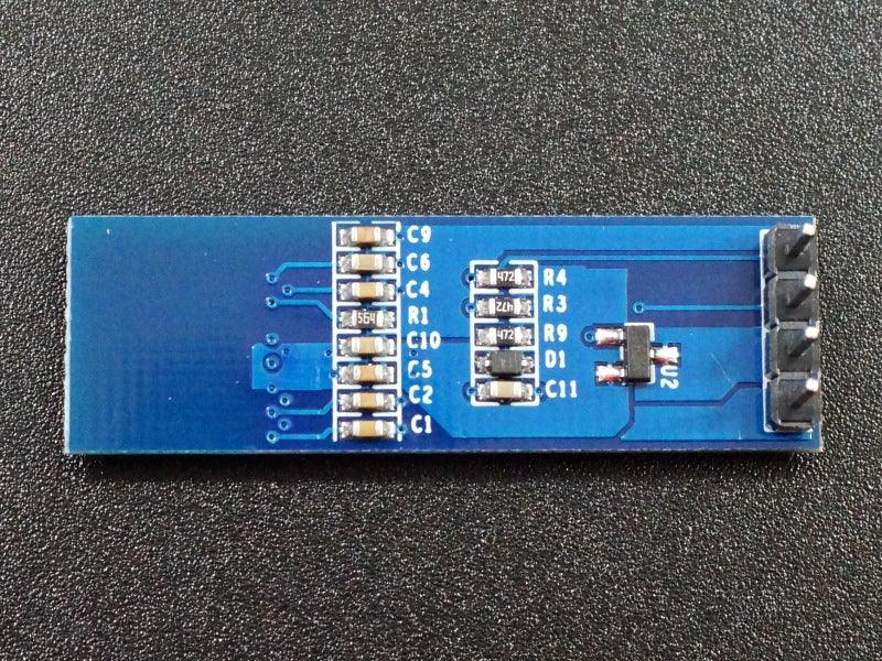 OLED-0.91-White-I2C-Back