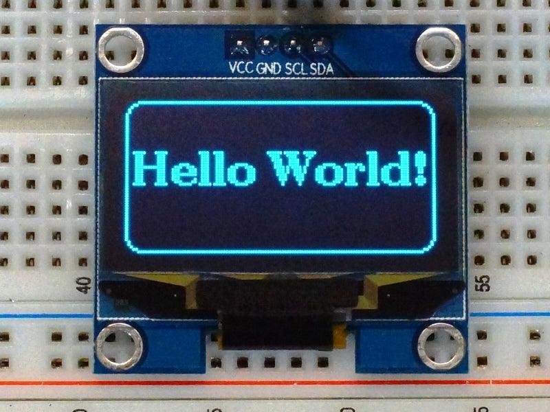 OLED-13-Blue-I2C-Display