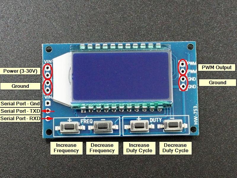 PWM-Signal-Generator-Module-Connections