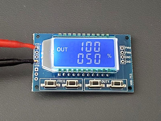 PWM-Signal-Generator-Module-Display