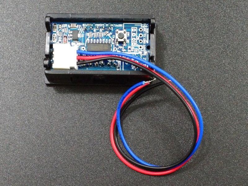 Panel-Meter-0-30V-3-Wire-0.56-inch-with-Cable-Attached